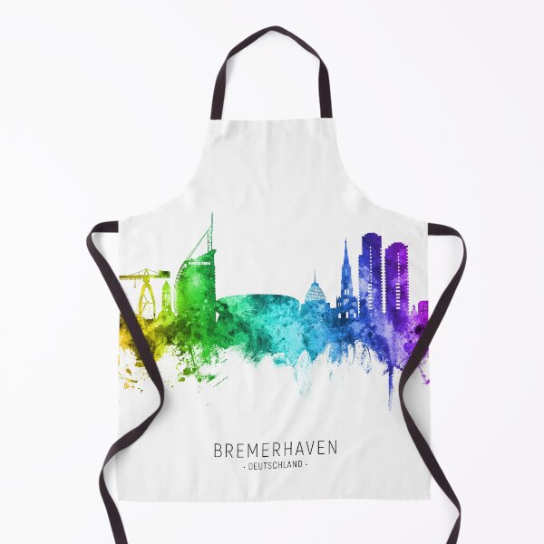 Artikelvorschau, Bremerhaven Deutschland Skyline entworfen und verkauft von ArtPrints.