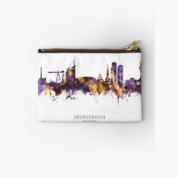 Artikelvorschau, Bremerhaven Deutschland Skyline entworfen und verkauft von ArtPrints.