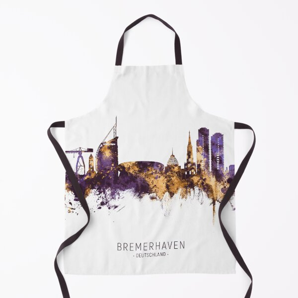 Artikelvorschau, Bremerhaven Deutschland Skyline entworfen und verkauft von ArtPrints.
