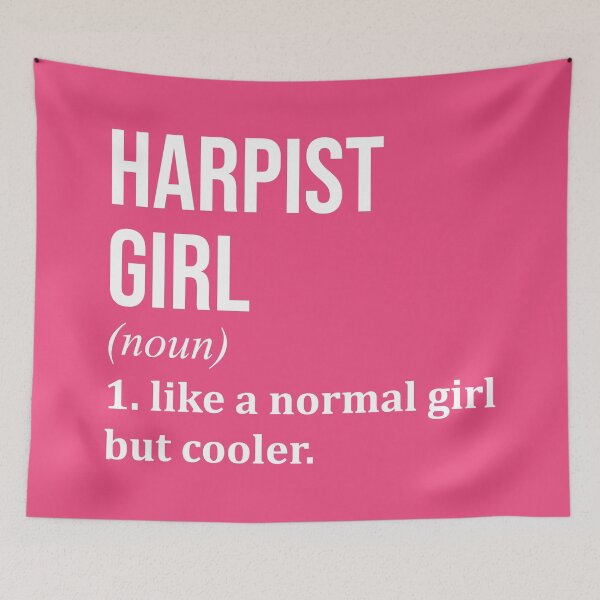 Item preview, Harpist Girl Definition Harp for Women designed and sold by XCIV.