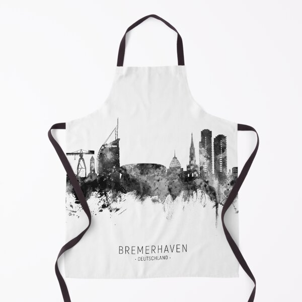 Artikelvorschau, Bremerhaven Deutschland Skyline entworfen und verkauft von ArtPrints.
