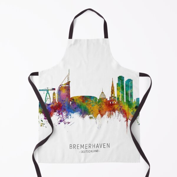 Artikelvorschau, Bremerhaven Deutschland Skyline entworfen und verkauft von ArtPrints.