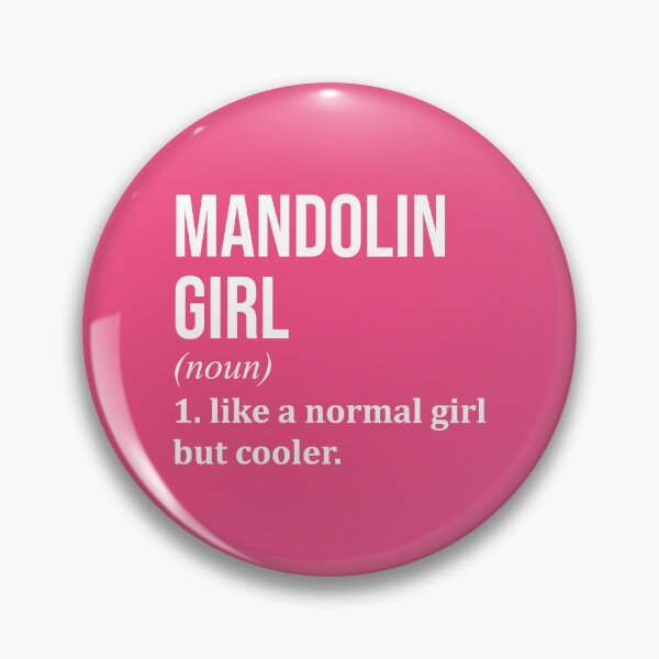 Item preview, Mandolin Girl Definition Mandolin for Women designed and sold by XCIV.