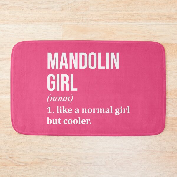 Item preview, Mandolin Girl Definition Mandolin for Women designed and sold by XCIV.