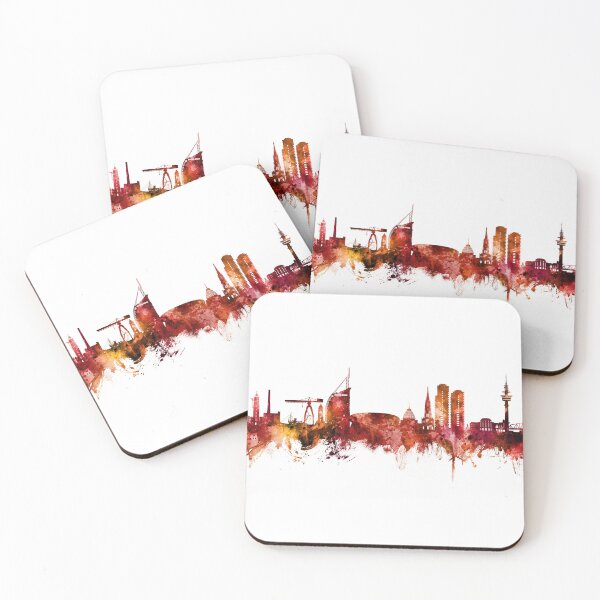 Artikelvorschau, Bremerhaven Deutschland Skyline entworfen und verkauft von ArtPrints.
