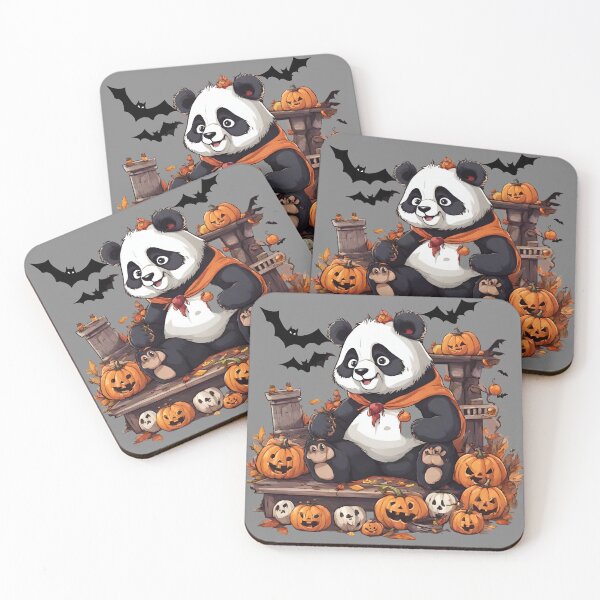 Item preview, Panda's Spooky Halloween Fun with Our Furry Friend designed and sold by PatternXS.
