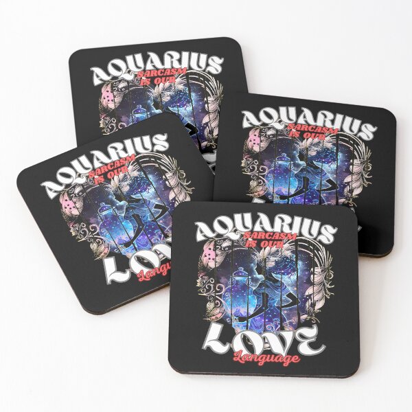 Item preview, Aquarius: Sarcasm Is Our Love Language designed and sold by ZodiacWonders.