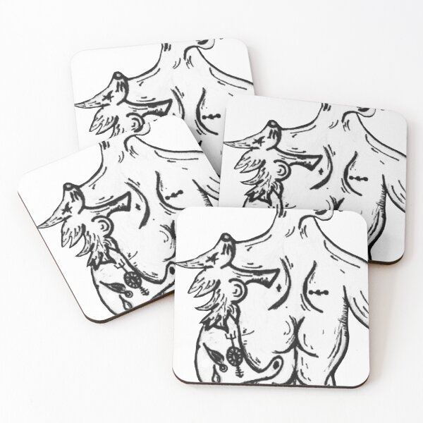 Item preview, muscular chicken designed and sold by Majnun Drawings.