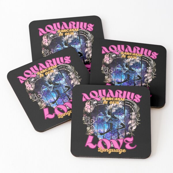 Item preview, Aquarius: Sarcasm Is Our Love Language. aquarius february designed and sold by ZodiacWonders.