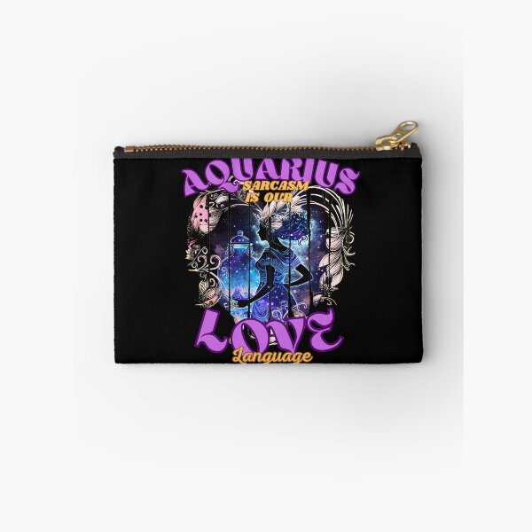 Item preview, Aquarius: Sarcasm Is Our Love Language. aquarius star sign designed and sold by ZodiacWonders.