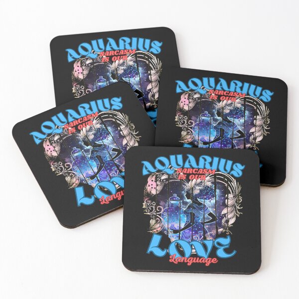 Item preview, Aquarius: Sarcasm Is Our Love Language. aquarius lover designed and sold by ZodiacWonders.