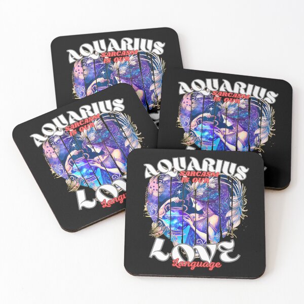 Item preview, Aquarius: Sarcasm Is Our Love Language. cute aquarius designed and sold by ZodiacWonders.