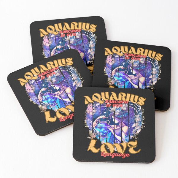 Item preview, Aquarius: Sarcasm Is Our Love Language. aquarius january designed and sold by ZodiacWonders.