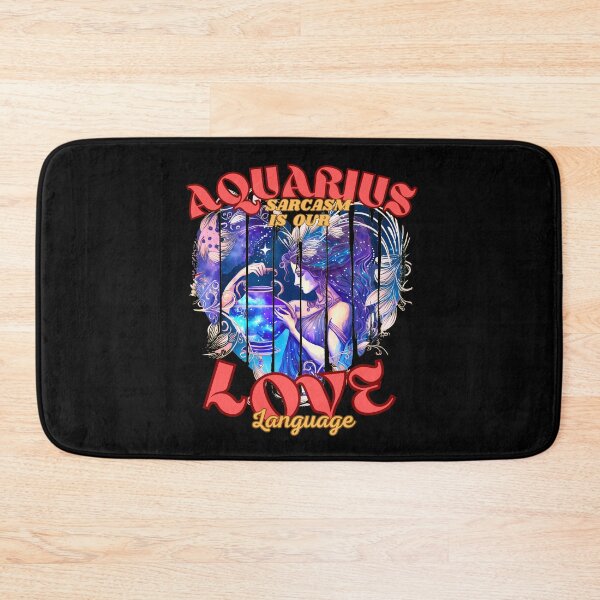 Item preview, Aquarius: Sarcasm Is Our Love Language. aquarius rising designed and sold by ZodiacWonders.