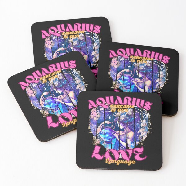 Item preview, Aquarius: Sarcasm Is Our Love Language. Aquarius moon designed and sold by ZodiacWonders.