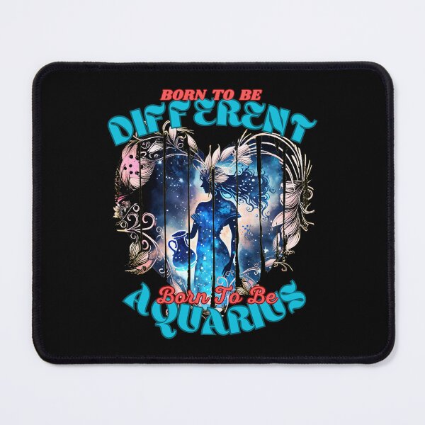 Item preview, Born To Be Different, Born To Be Aquarius. aquarius birthday designed and sold by ZodiacWonders.