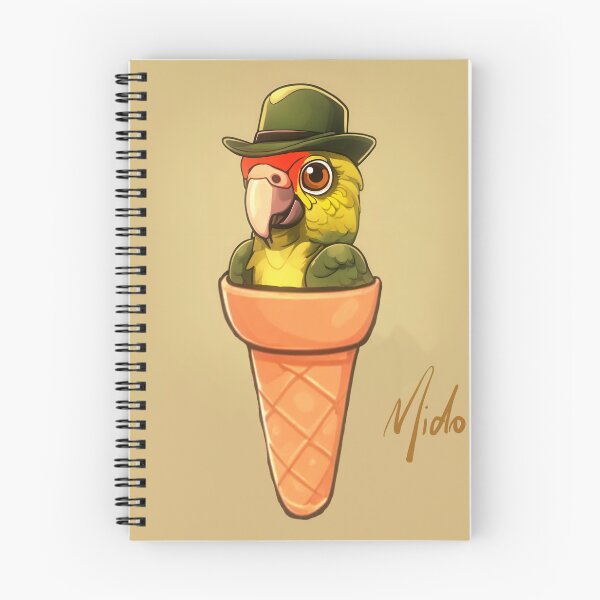 Item preview, Biggles  Conure in a cone, caramel flavour designed and sold by Conuretopia.