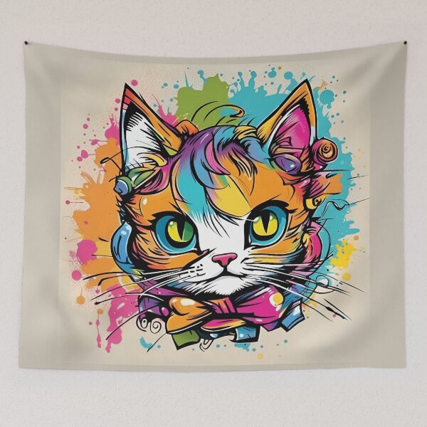 Item preview, Cute Adorable Cat designed and sold by REALDesign-Shop.
