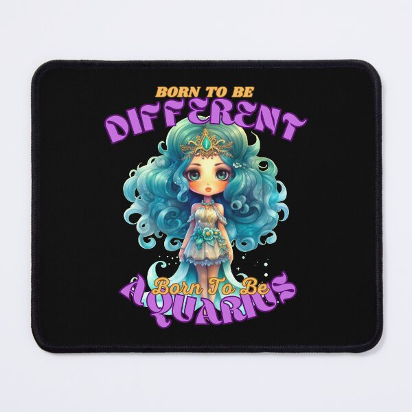 Item preview, Born To Be Different, Born To Be Aquarius. aquarius facts designed and sold by ZodiacWonders.