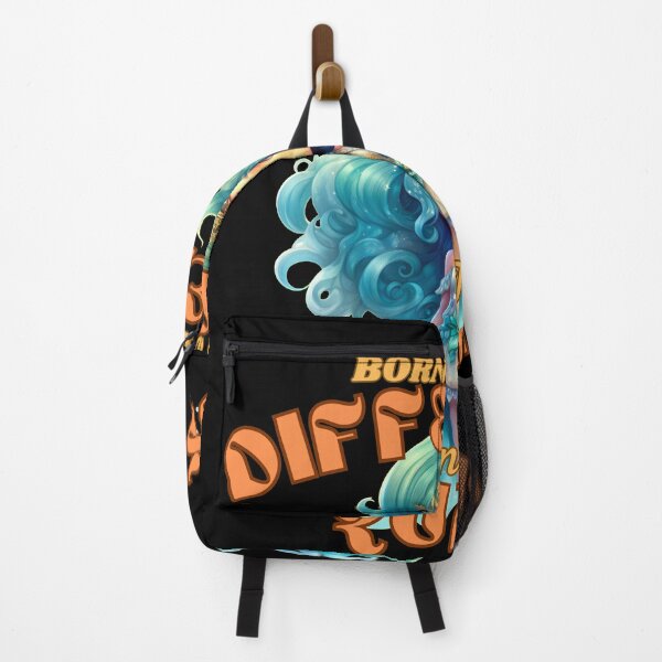 Item preview, Born To Be Different, Born To Be Aquarius. aquarius horoscope designed and sold by ZodiacWonders.