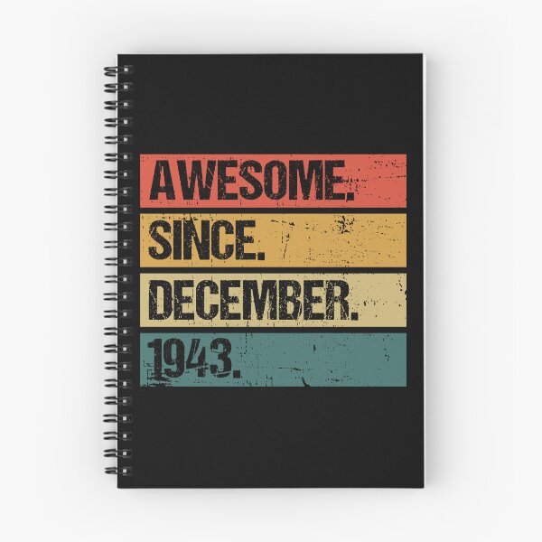 Item preview, Awesome Since December 1943 | Made In 1943 | Vintage December 1943 designed and sold by Christina-grich.