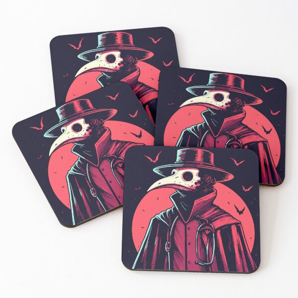Item preview, Spooky plague doctor designed and sold by TomFrontierArt.