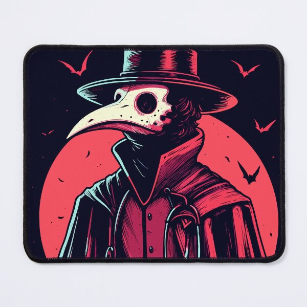Item preview, Spooky plague doctor designed and sold by TomFrontierArt.