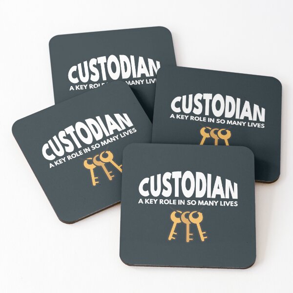 Item preview, Custodian Keys Love & Appreciate Janitor Appreciation Gifts designed and sold by WAB Garb.