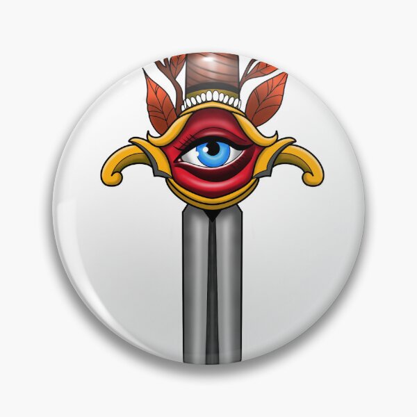 Item preview, Dagger with eye in neotraditional style designed and sold by jihaoArt.