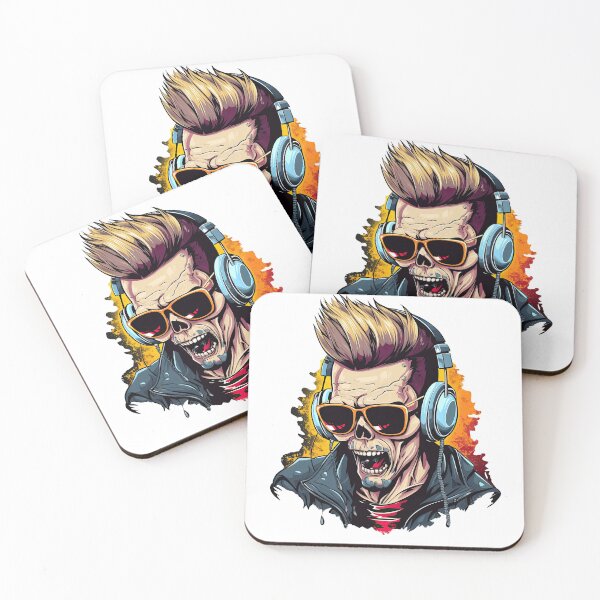 Item preview, Punk Skull Musician Fantasy Art 2 designed and sold by eyestetix.
