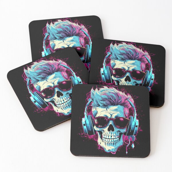 Item preview, Punk Skull Musician Fantasy Art 3 designed and sold by eyestetix.