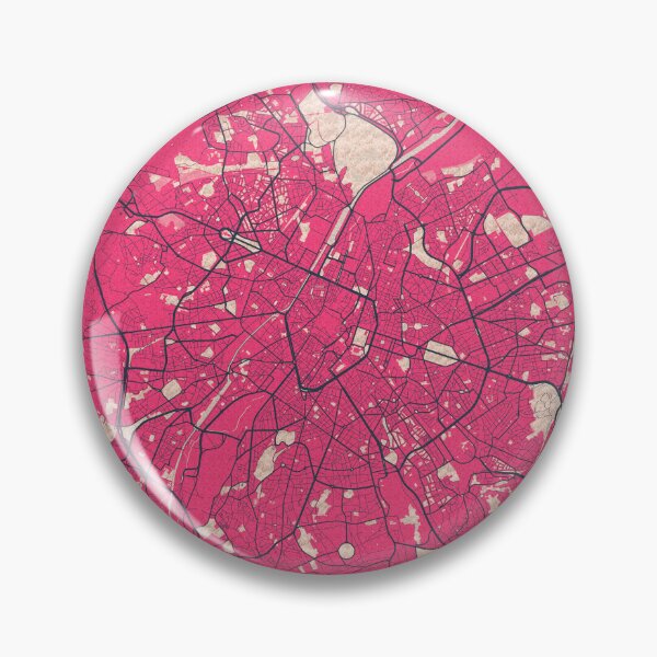 Item preview, Brussels City Map of Belgium - Blossom designed and sold by deMAP.