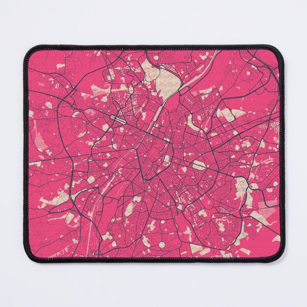 Item preview, Brussels City Map of Belgium - Blossom designed and sold by deMAP.