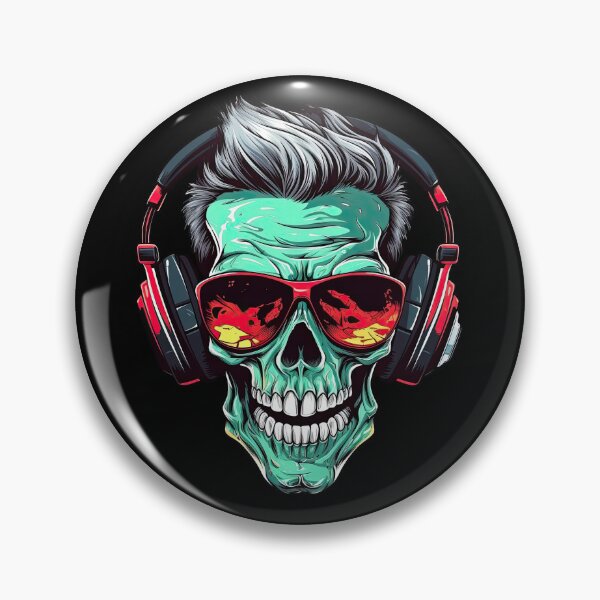 Item preview, Punk Skull Musician Fantasy Art 3 designed and sold by eyestetix.