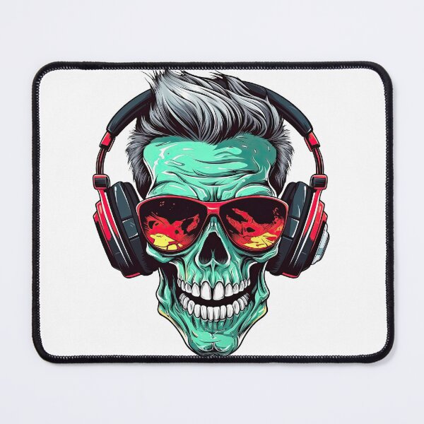 Item preview, Punk Skull Musician Fantasy Art 3 designed and sold by eyestetix.