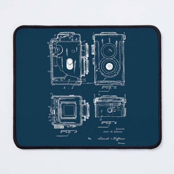 Item preview, Vintage TLR Patent blueprint design designed and sold by BRU Design.
