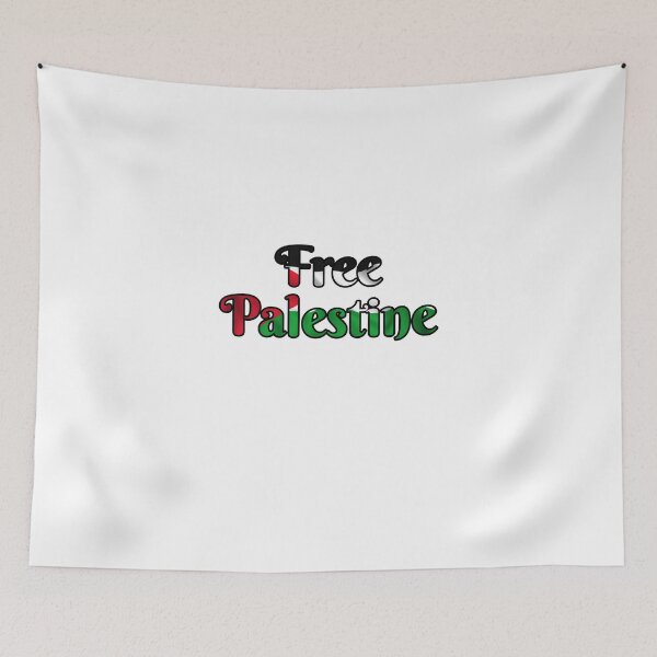 Item preview, Free Palestine with flag texture designed and sold by Migiteart.