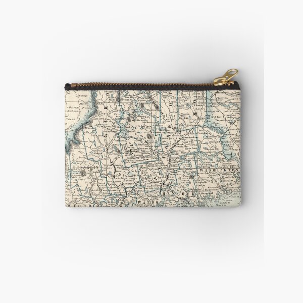 Item preview, Vintage Map of Maine (1893) designed and sold by BravuraMedia.