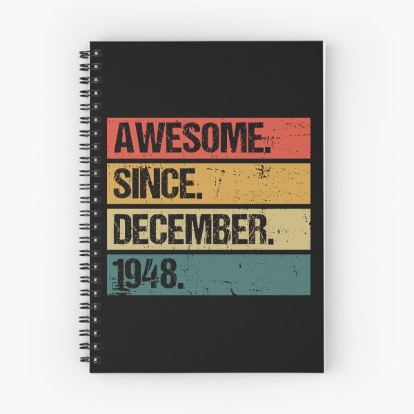 Item preview, Awesome Since December 1948 | Made In 1948 | Vintage December 1948 designed and sold by Christina-grich.