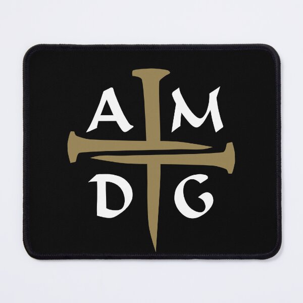 Item preview, Three Nails Cross AMDG designed and sold by Beltschazar.