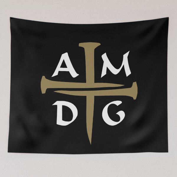 Item preview, Three Nails Cross AMDG designed and sold by Beltschazar.
