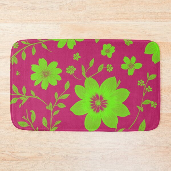 Item preview, Pink And Green Floral Art designed and sold by Rell1970.
