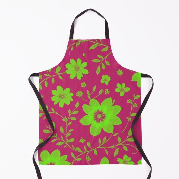 Item preview, Pink And Green Floral Art designed and sold by Rell1970.