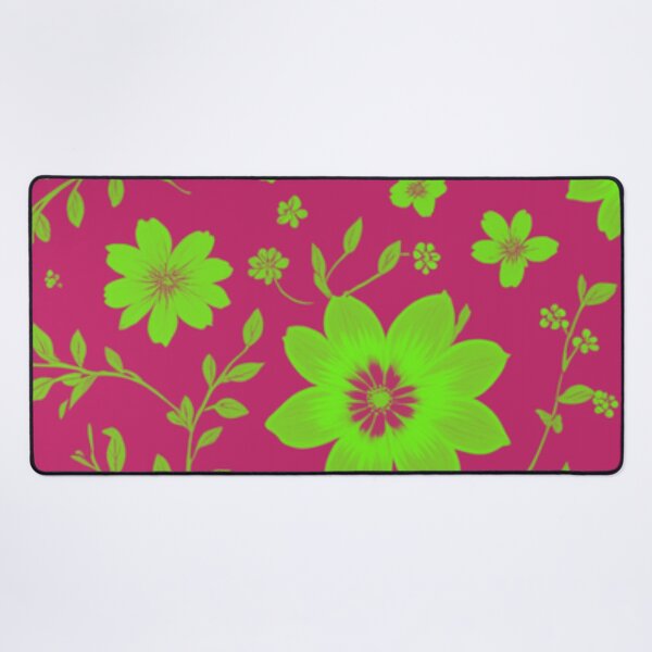 Item preview, Pink And Green Floral Art designed and sold by Rell1970.