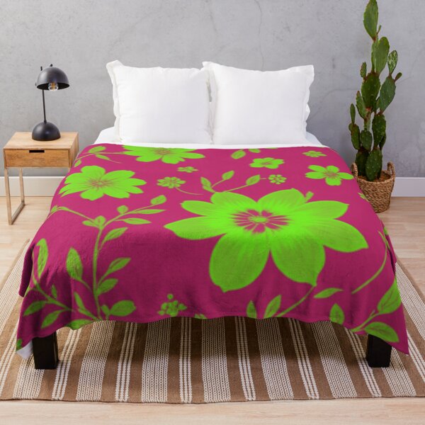 Item preview, Pink And Green Floral Art designed and sold by Rell1970.