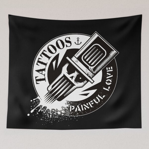 Item preview, tattoos painful love designed and sold by zimzonowicz.