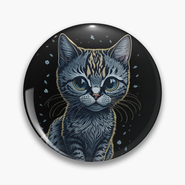 Item preview, Charming Cat , Adorable Cat , Cute Cat , Black Cat ,Halloween Cat designed and sold by stylishdzign.
