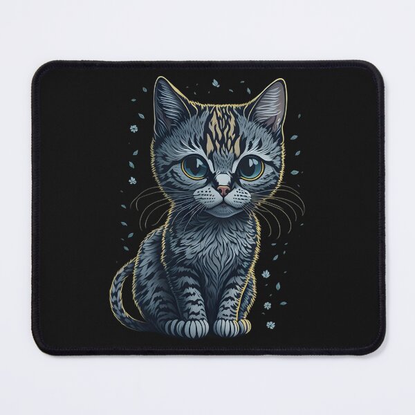 Item preview, Charming Cat , Adorable Cat , Cute Cat , Black Cat ,Halloween Cat designed and sold by stylishdzign.