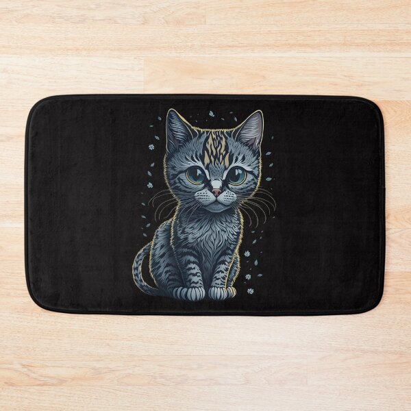 Item preview, Charming Cat , Adorable Cat , Cute Cat , Black Cat ,Halloween Cat designed and sold by stylishdzign.