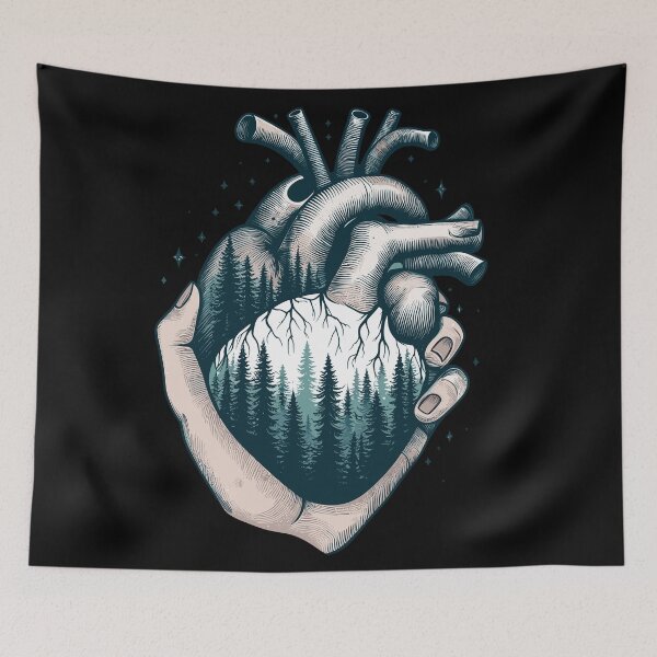 Item preview, Heart of nature designed and sold by TomFrontierArt.